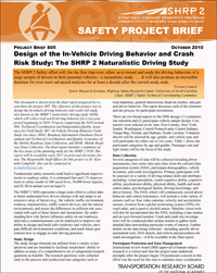 Design of the In-Vehicle Driving Behavior and Crash Risk Study: The SHRP 2 Naturalistic Driving Study