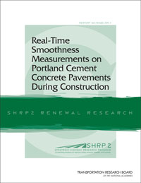 Real-Time Smoothness Measurements on Portland Cement Concrete Pavements During Construction 