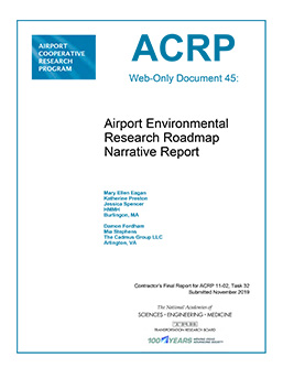 Airport Environmental Research Roadmap Narrative Report