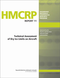 Technical Assessment of Dry Ice Limits on Aircraft