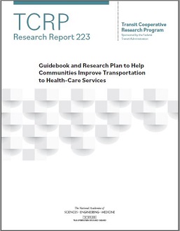 Guidebook and Research Plan to Help Communities Improve Transportation to Health Care Services